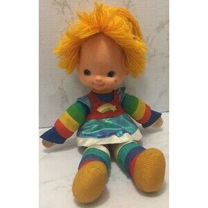 Vintage Rainbow Brite Doll Large Size 1983 Hallmark Cards Mattel 18”